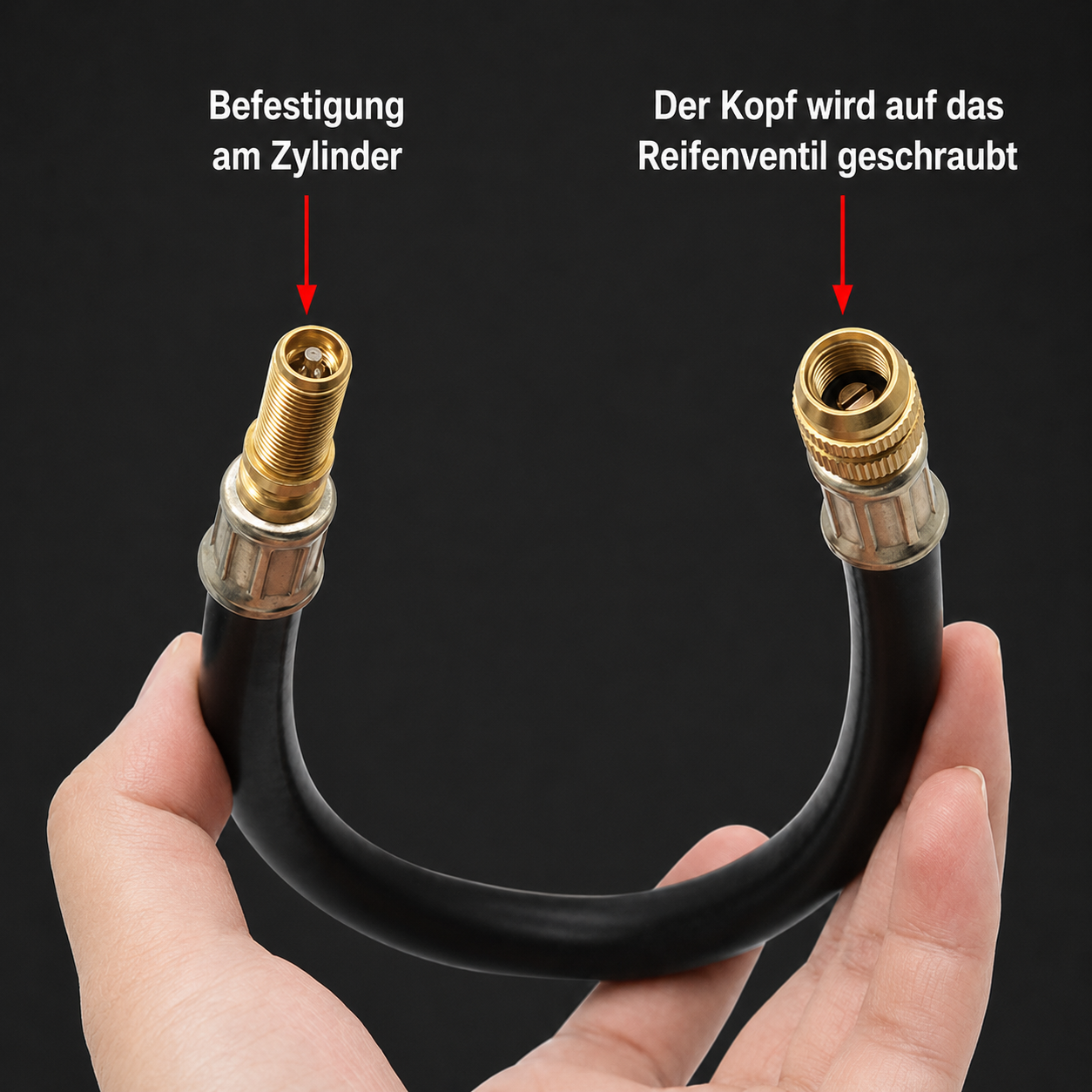 Universelle Ventilverlängerung
