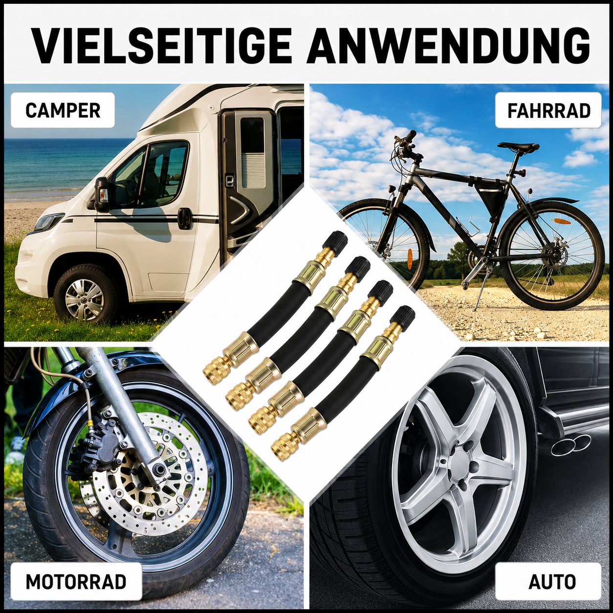 Universelle Ventilverlängerung