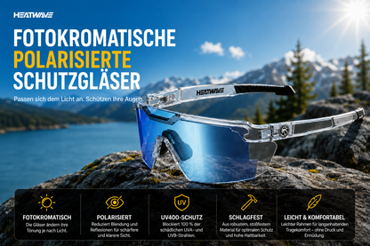 Sonnenbrille mit adaptiven Gläsern