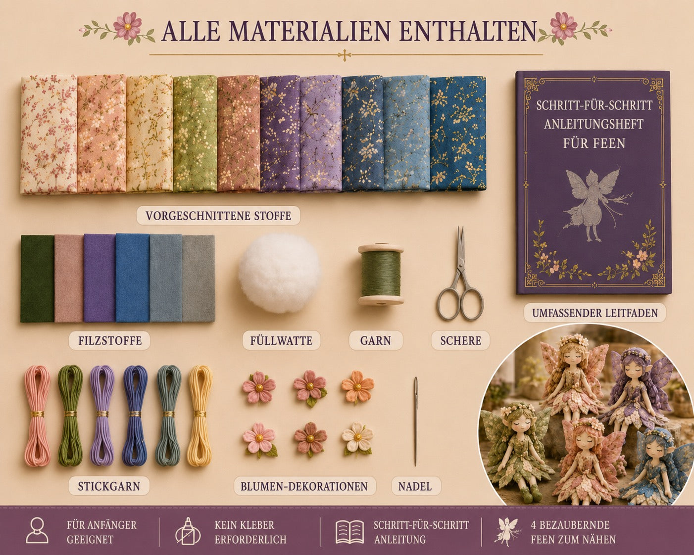 Verzaubertes Feen-DIY-Set