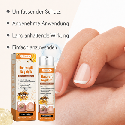 Bienengift-Spray gegen Nagelpilz