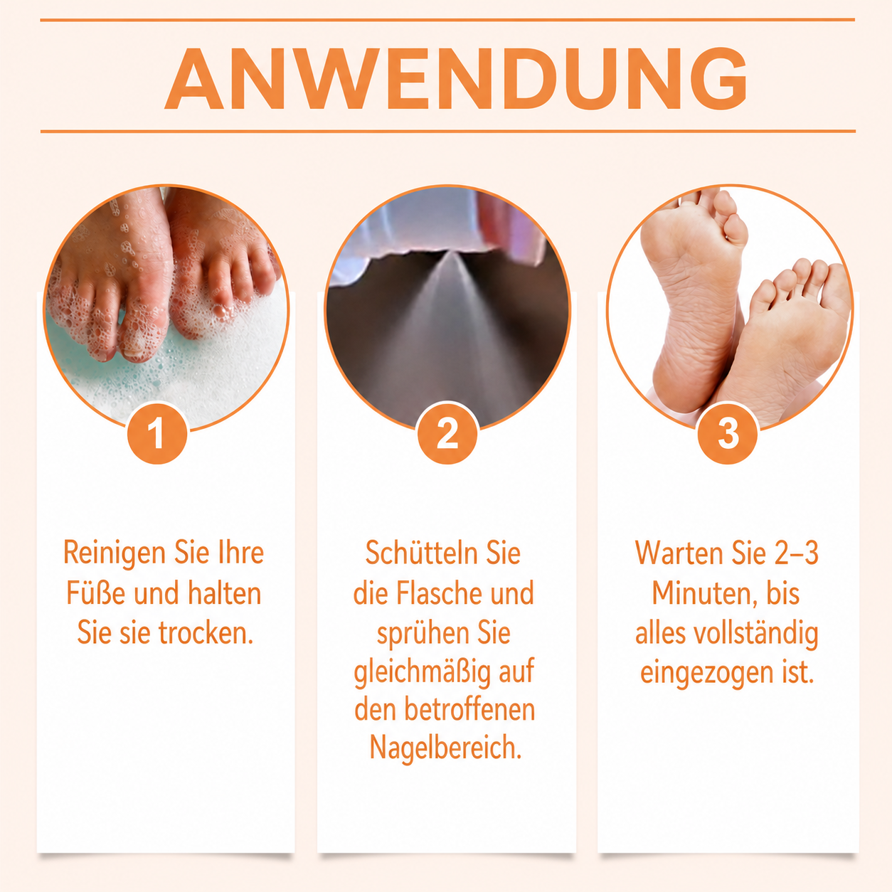 Bienengift-Spray gegen Nagelpilz