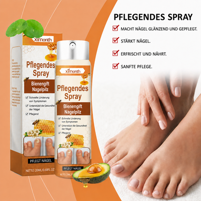 Bienengift-Spray gegen Nagelpilz