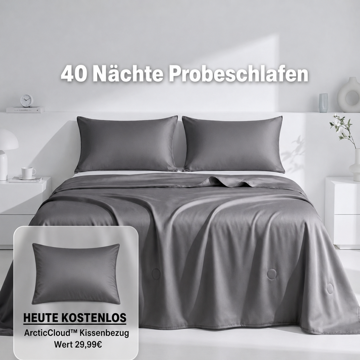 ArcticSilk® - Couverture rafraîchissante en soie glacée