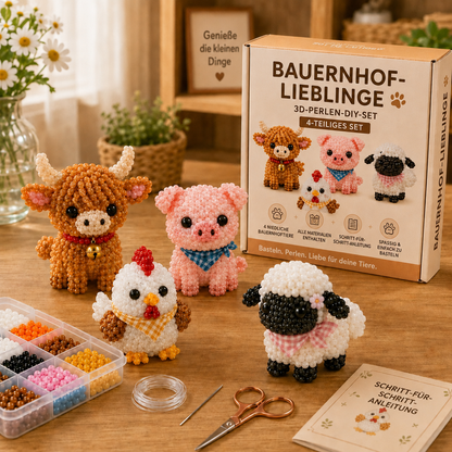 Perlen und Basteln: Tierfreunde