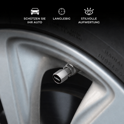 Luxus-Ventilkappe mit Autologo