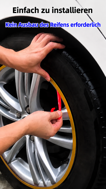 Schutzstreifen für Autoräder