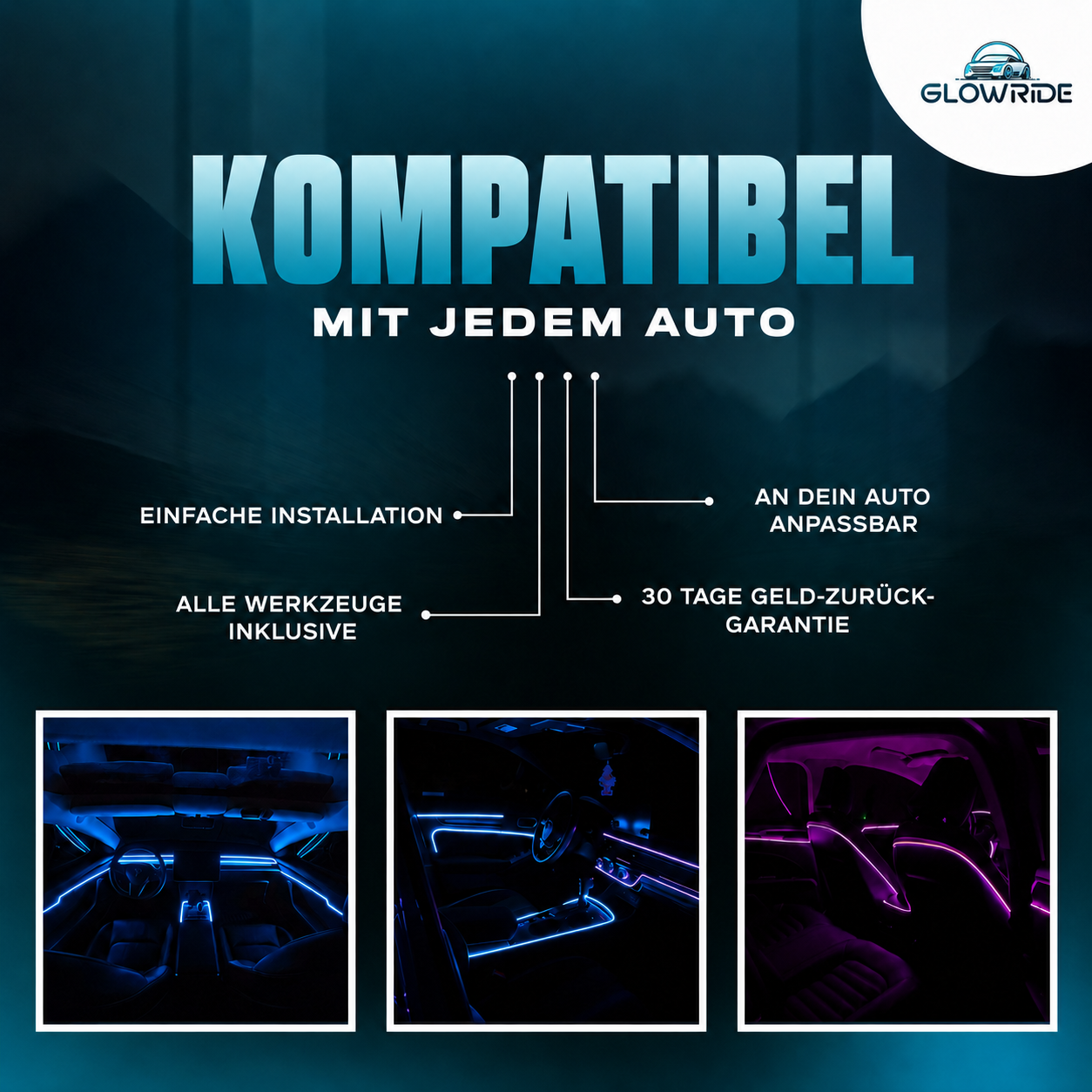 Glowride LED-Lampen