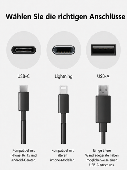 MagCable | Magnetisches Anti-Knoten-Kabel