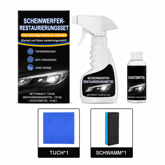 Auto-Scheinwerfer-Restaurationsset