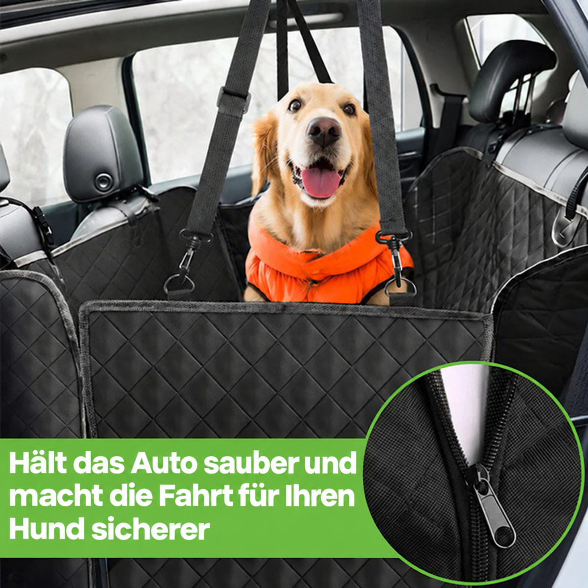 Petstar™ – Wasserdichte Winterjacke mit integriertem Geschirr