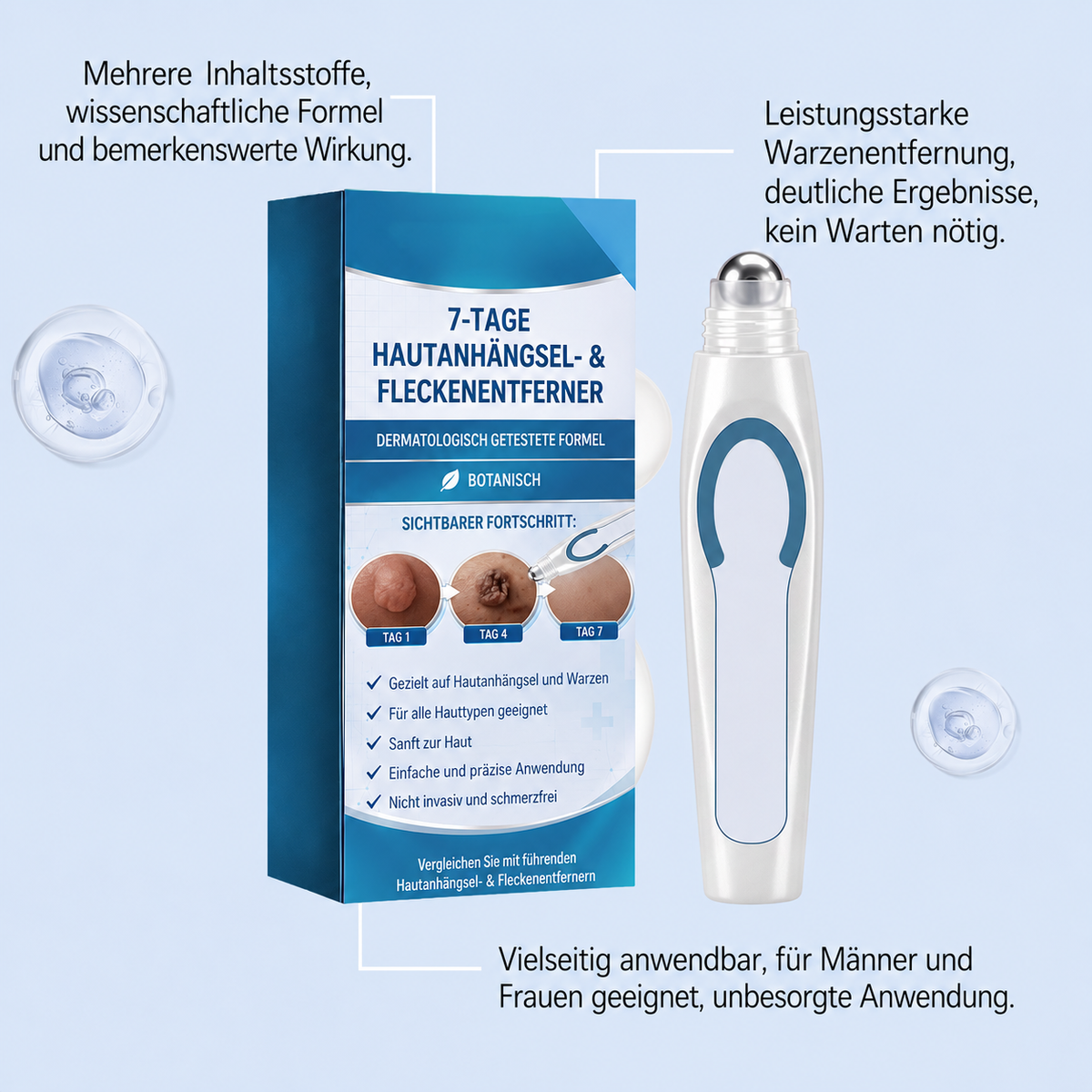 ClearRoller™ Roller-Serum – fortschrittlich für reine Haut