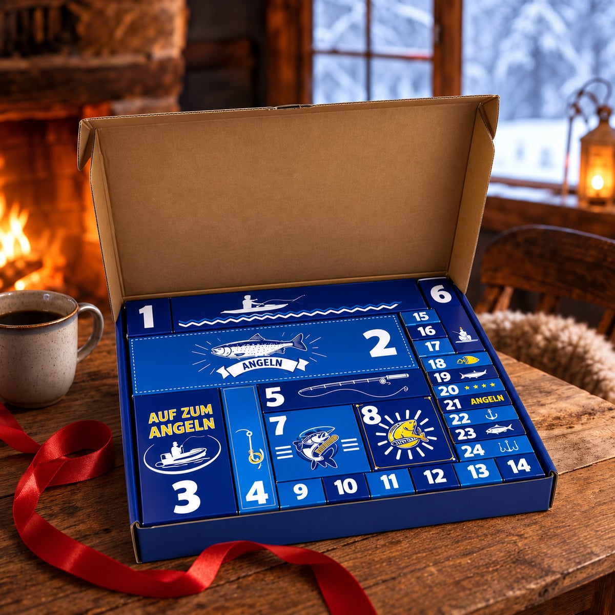 Adventskalender für den großen Fischfang