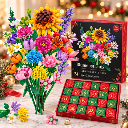 Blumenstrauß-Adventskalender – Gestalte deinen eigenen magischen Blumenstrauß für Weihnachten