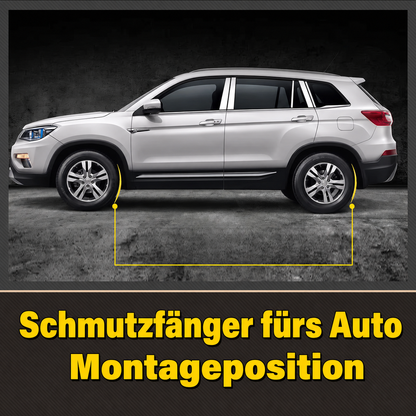 Auto-Logo-Schmutzfänger – 4 Stück