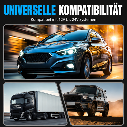 Universeller FM-Bluetooth-Sender - Kabelloses Musikstreaming und Freisprechen