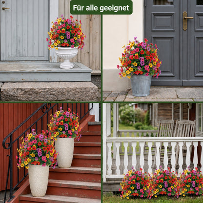 FloraLux - Hochwertige Kunstblumen für Eingangsbereich und Terrasse