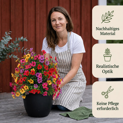 FloraLux - Hochwertige Kunstblumen für Eingangsbereich und Terrasse