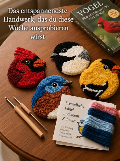 DIY Stickset für Untersetzer