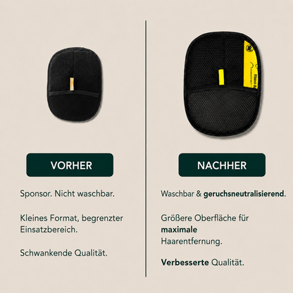 Wiederverwendbarer Tierhaarentferner - Set mit 2 Stück