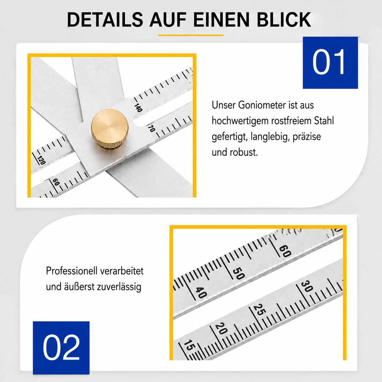PrecisionRuler Professionelles Präzisionslineal