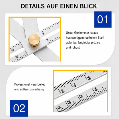 PrecisionRuler Professionelles Präzisionslineal