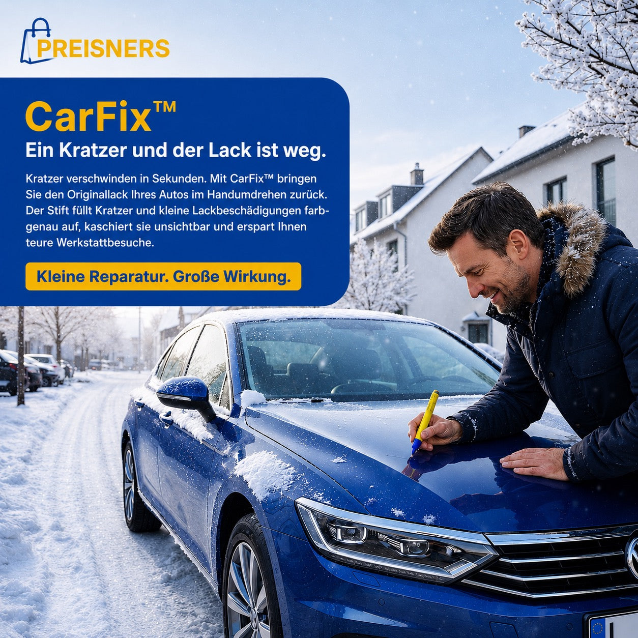 CarFix: Eine Bewegung und der Kratzer ist verschwunden