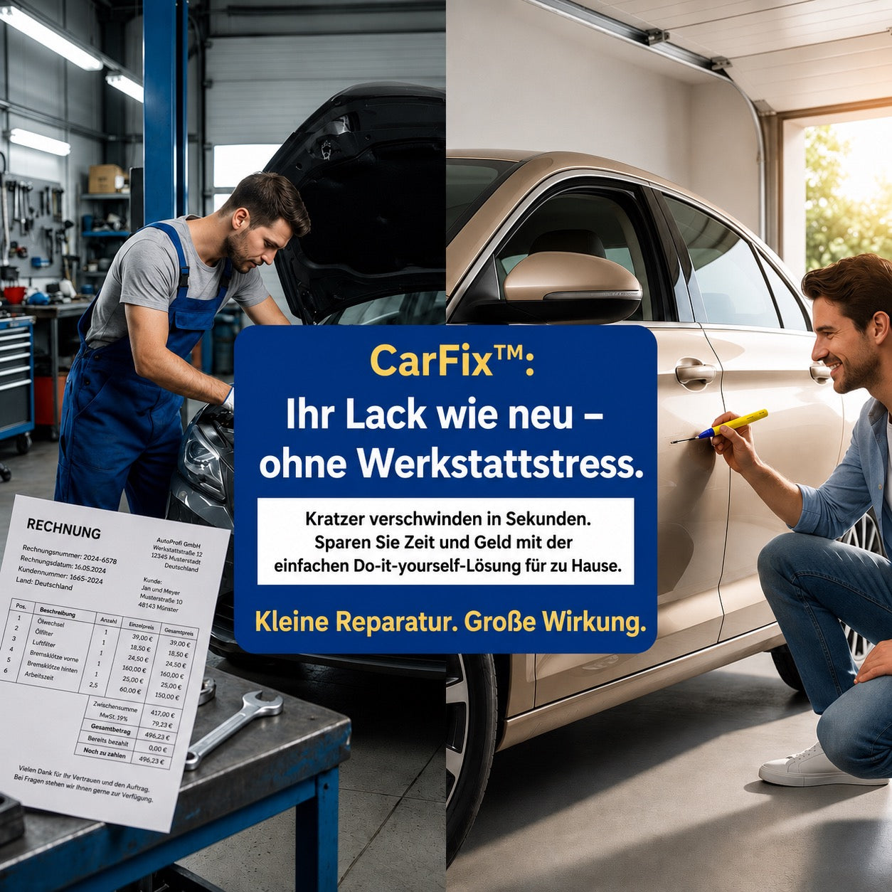 CarFix: Eine Bewegung und der Kratzer ist verschwunden