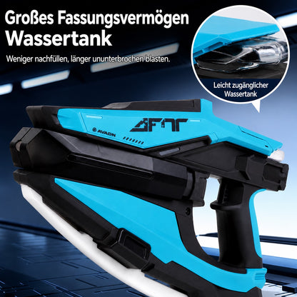 Elektrische Wasserpistole mit LED- und Nebeleffekten