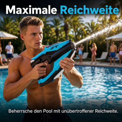 Elektrische Wasserpistole mit LED- und Nebeleffekten