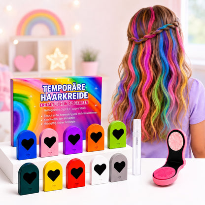 Haarfarbstifte – 12 auswaschbare Farben