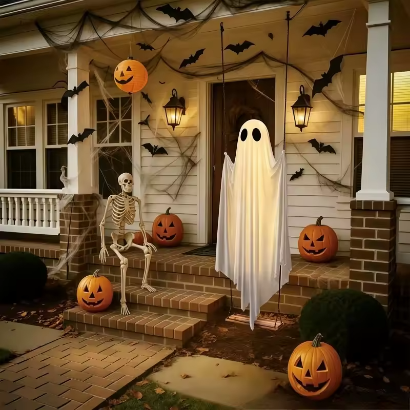 Die Geisterschaukel mit LED-Beleuchtung – die Halloween-Neuheit des Jahres!