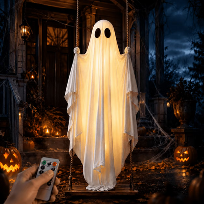 Die Geisterschaukel mit LED-Beleuchtung – die Halloween-Neuheit des Jahres!