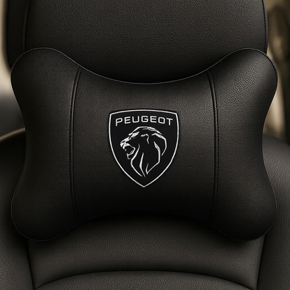 Ergonomische Auto-Logo-Nackenstütze