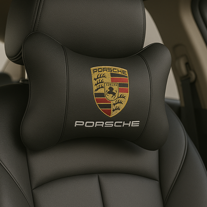Ergonomische Auto-Logo-Nackenstütze