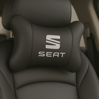 Ergonomische Auto-Logo-Nackenstütze