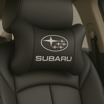 Ergonomische Auto-Logo-Nackenstütze