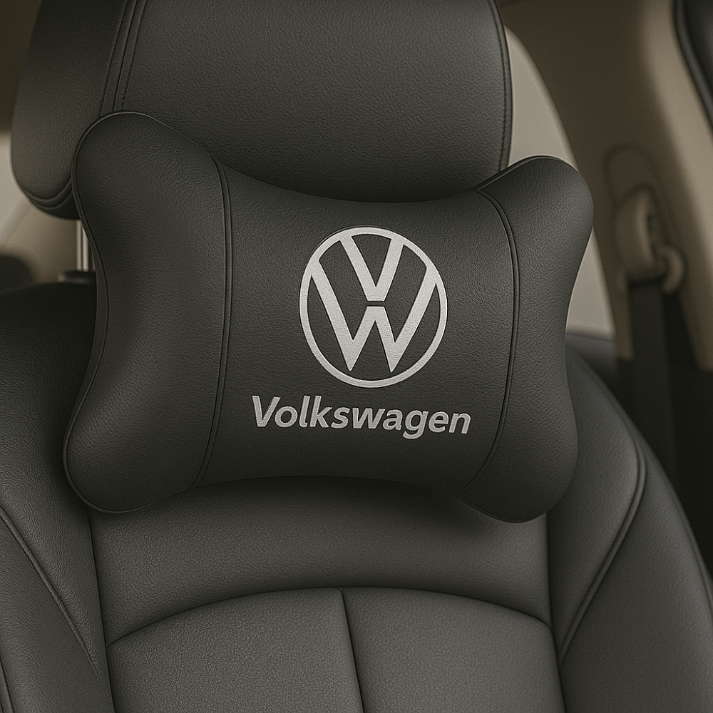 Ergonomische Auto-Logo-Nackenstütze