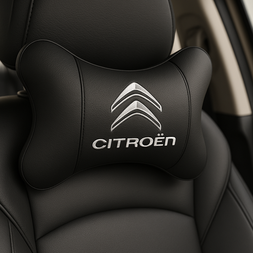 Ergonomische Auto-Logo-Nackenstütze