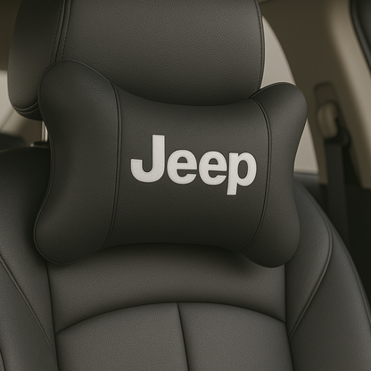 Ergonomische Auto-Logo-Nackenstütze