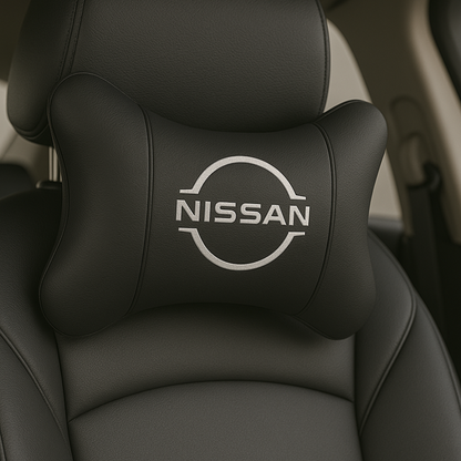 Ergonomische Auto-Logo-Nackenstütze