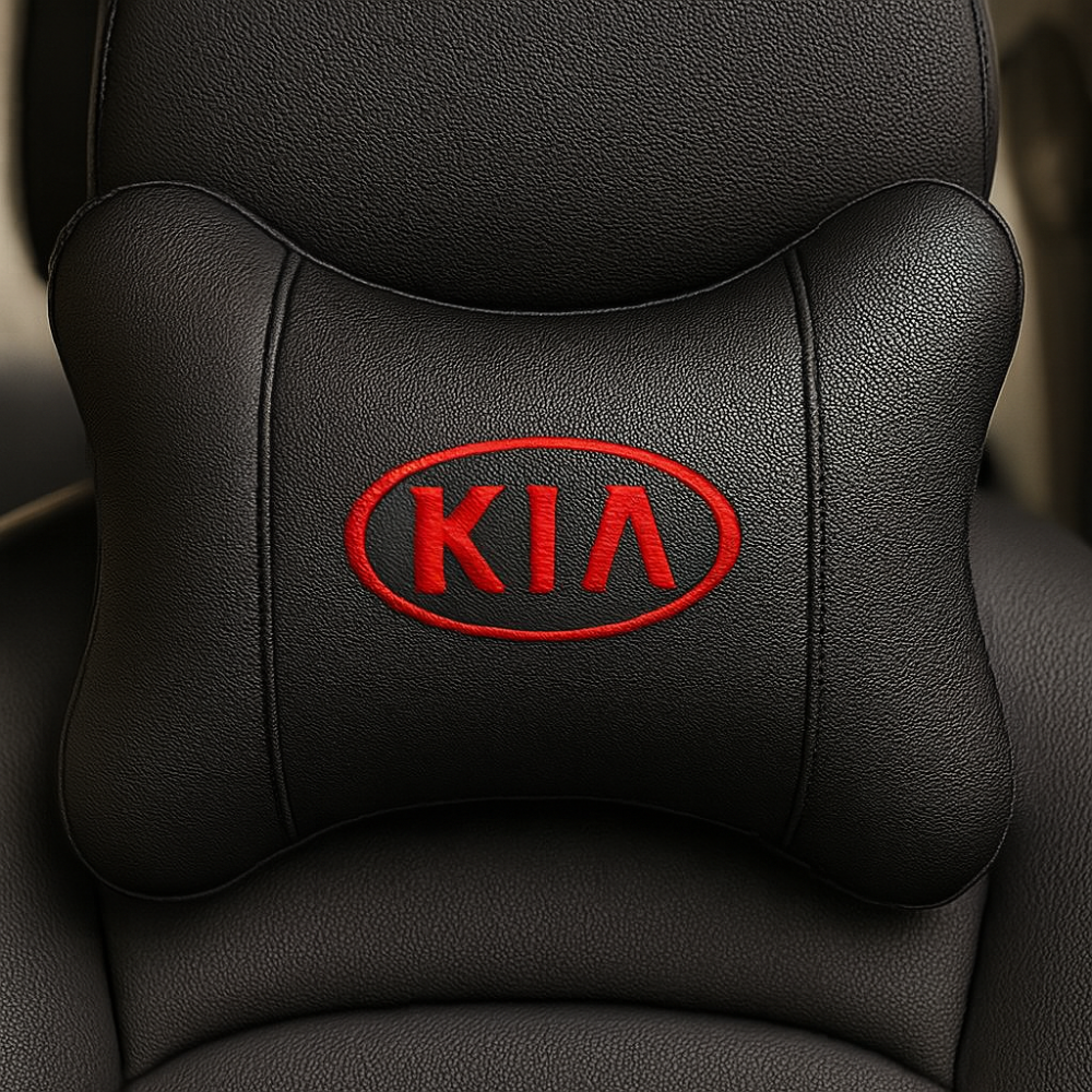 Ergonomische Auto-Logo-Nackenstütze