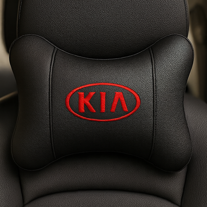 Ergonomische Auto-Logo-Nackenstütze