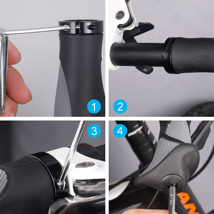 Ergonomische Fahrradlenkergriffe – perfekt für Mountainbiking und Rennradfahren