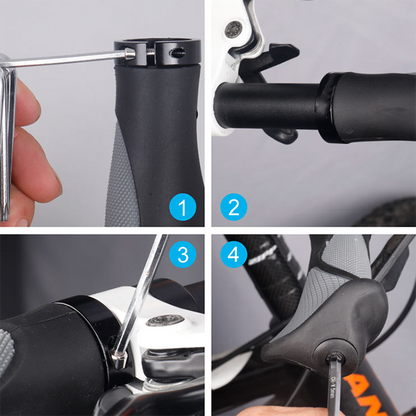 Ergonomische Fahrradlenkergriffe – perfekt für Mountainbiking und Rennradfahren
