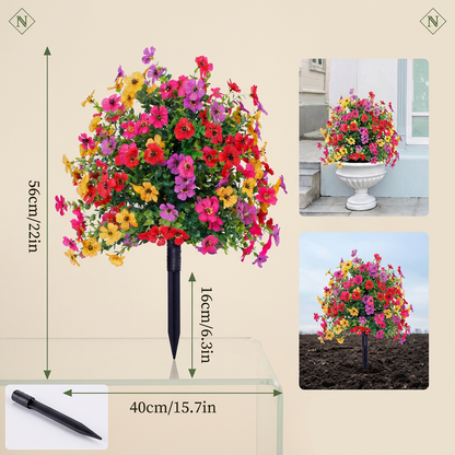 FloraLux - Hochwertige Kunstblumen für Eingangsbereich und Terrasse
