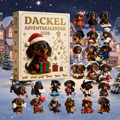 Dackel-Adventskalender