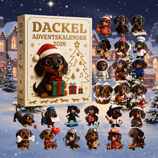 Dackel-Adventskalender