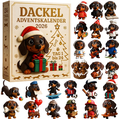 Dackel-Adventskalender