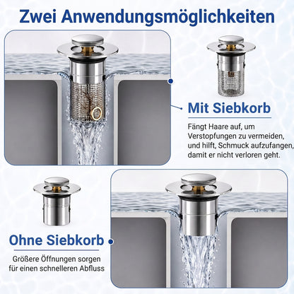 Intelligenter Abflussfilter